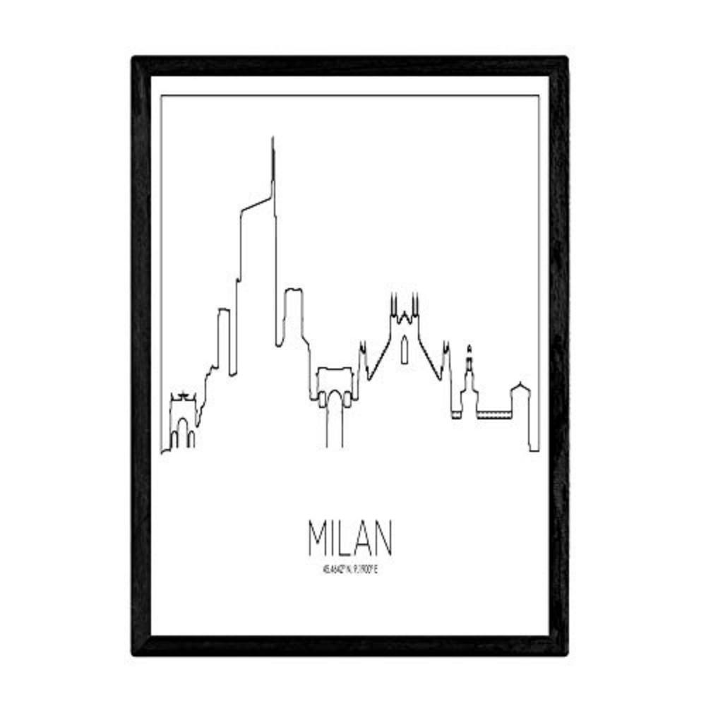 Nacnic Poster Klar 29.7x5x21 cm