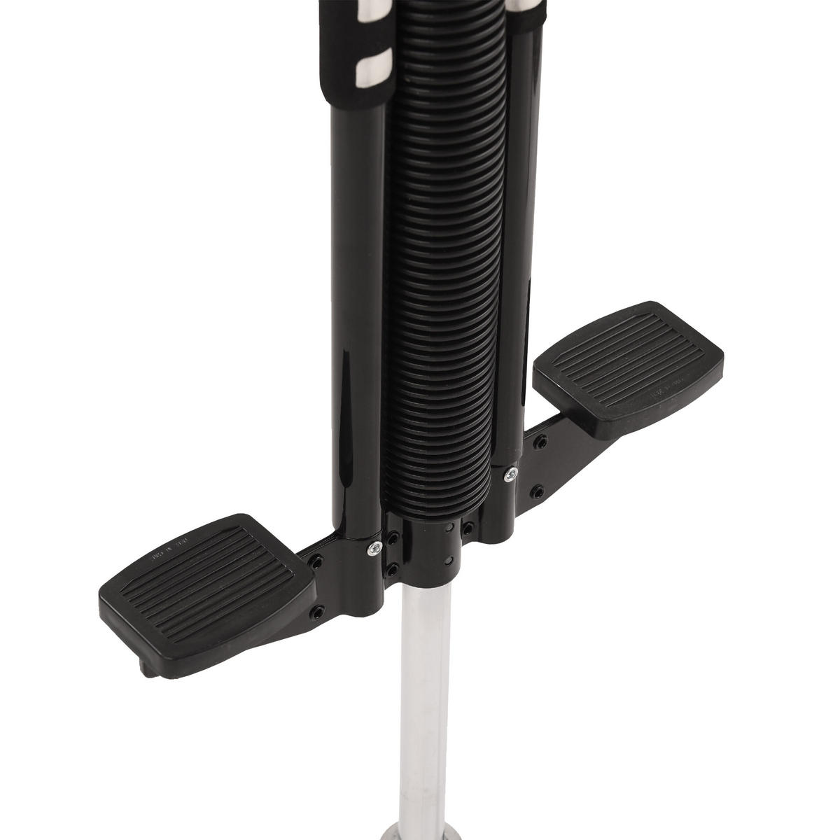 POGO-STICK - Schwarz, Kunststoff/Textil (29/6cm) - Relaxdays