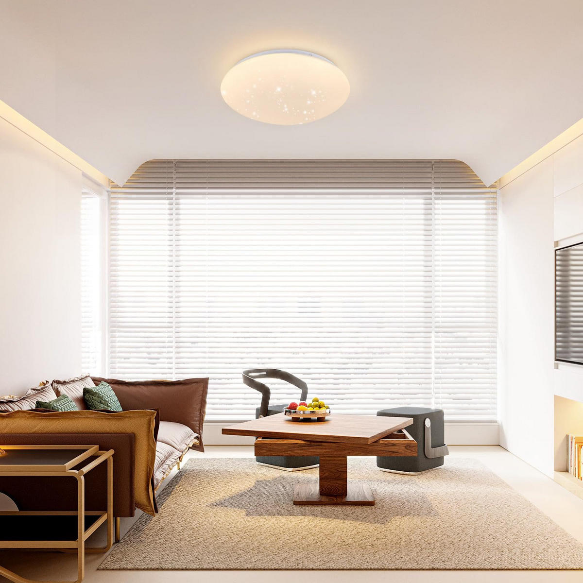 LED-DECKENLEUCHTE Malmberg 25.2/5.7/6 cm - Weiß, Kunststoff (5.7/25.2/6cm) - Nettlife