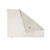 BABYDECKE, Aesthetic, Vanille jährlich - Creme, Textil (100/77cm) - MeowBaby