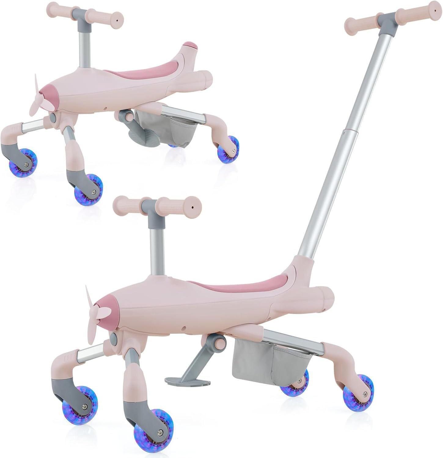 COSTWAY ODSKAKOVACÍ KOLO 38 cm růžové