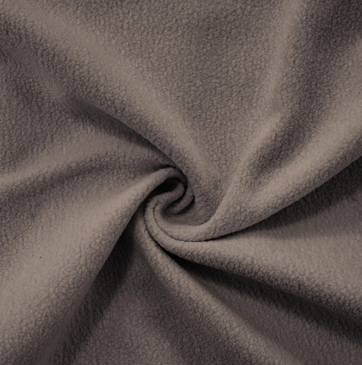 SOFA modular Chenille Brown mit Deko- und Lendenkissen - Dunkelgrau, Kunststoff (77/81/220cm) - Meubliv