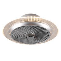 LED DECKENLEUCHTE NARVIK Silber Chrom - Silberfarben, Metall (55/55/22cm)