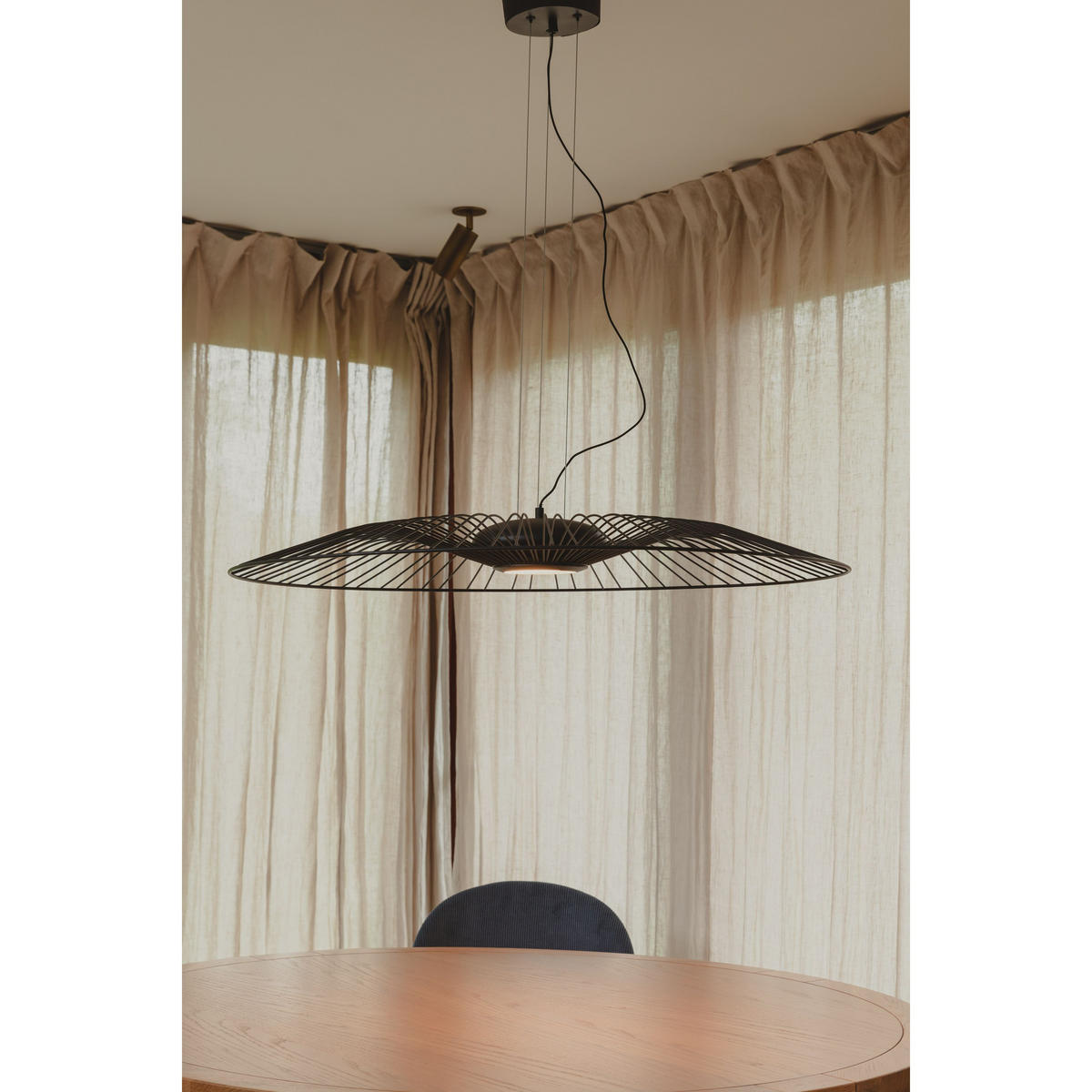 ESSTISCH Storm Rund 128 cm Natural - Naturfarben, Holz (128/128/75cm) - Zuiver