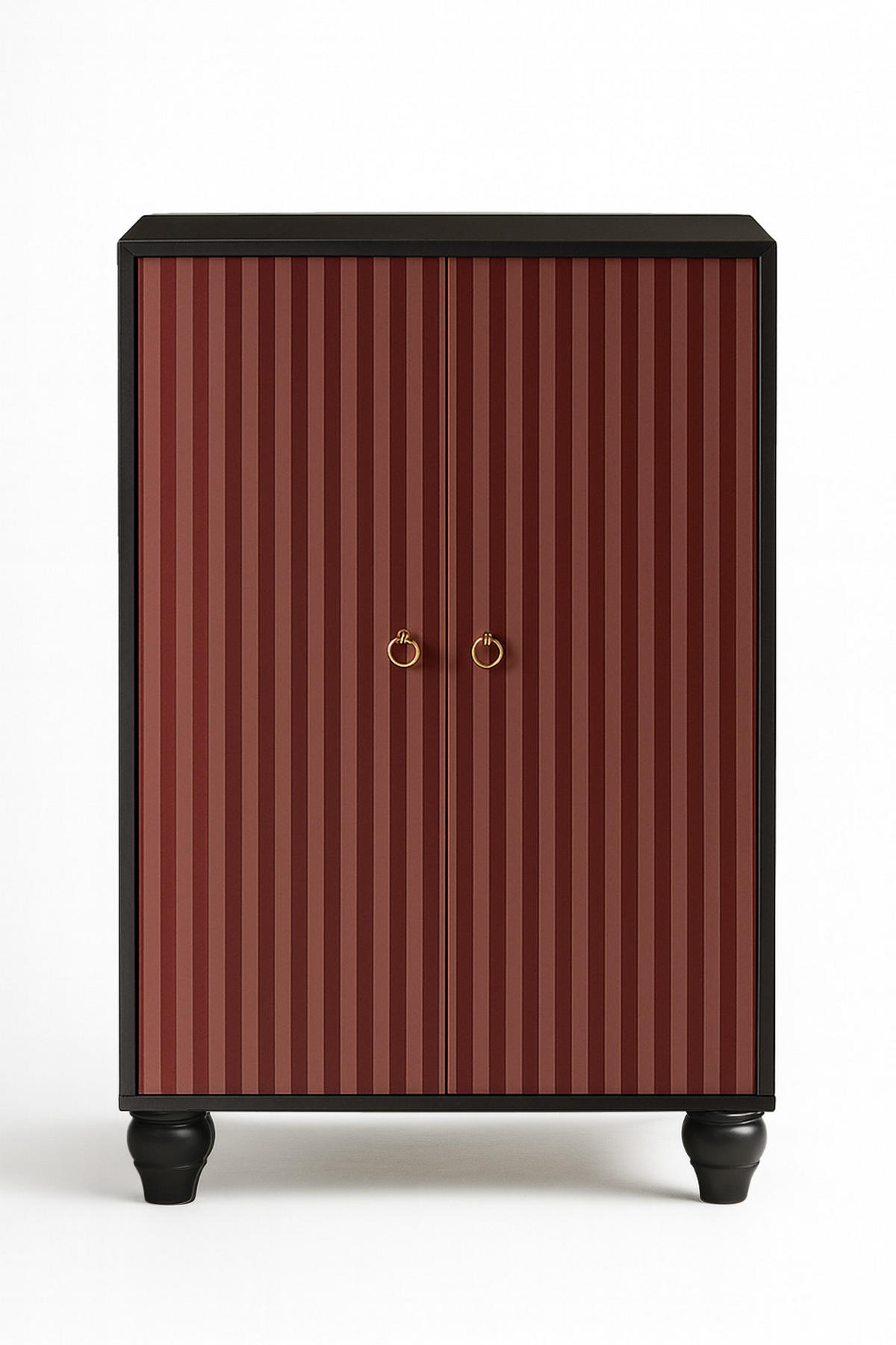 SCHRANK SIDEBOARD mit 2 Türen MARCUS - Rotbraun, Holzwerkstoff (75/127/45cm) - RNT By Really Nice Things