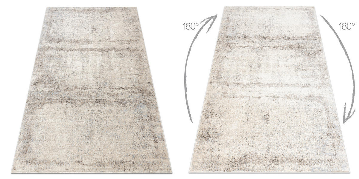 TEPPICH Fusion 120/170 cm - Creme, Textil (120/170cm) - rugsX