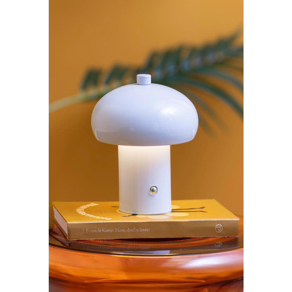 Thumbnail - Leitmotiv Tischlampe, Lila, Metall, 12.5x15x12.5 cm, CE, Lampen & Leuchten, Innenbeleuchtung, Tischlampen, Tischlampen