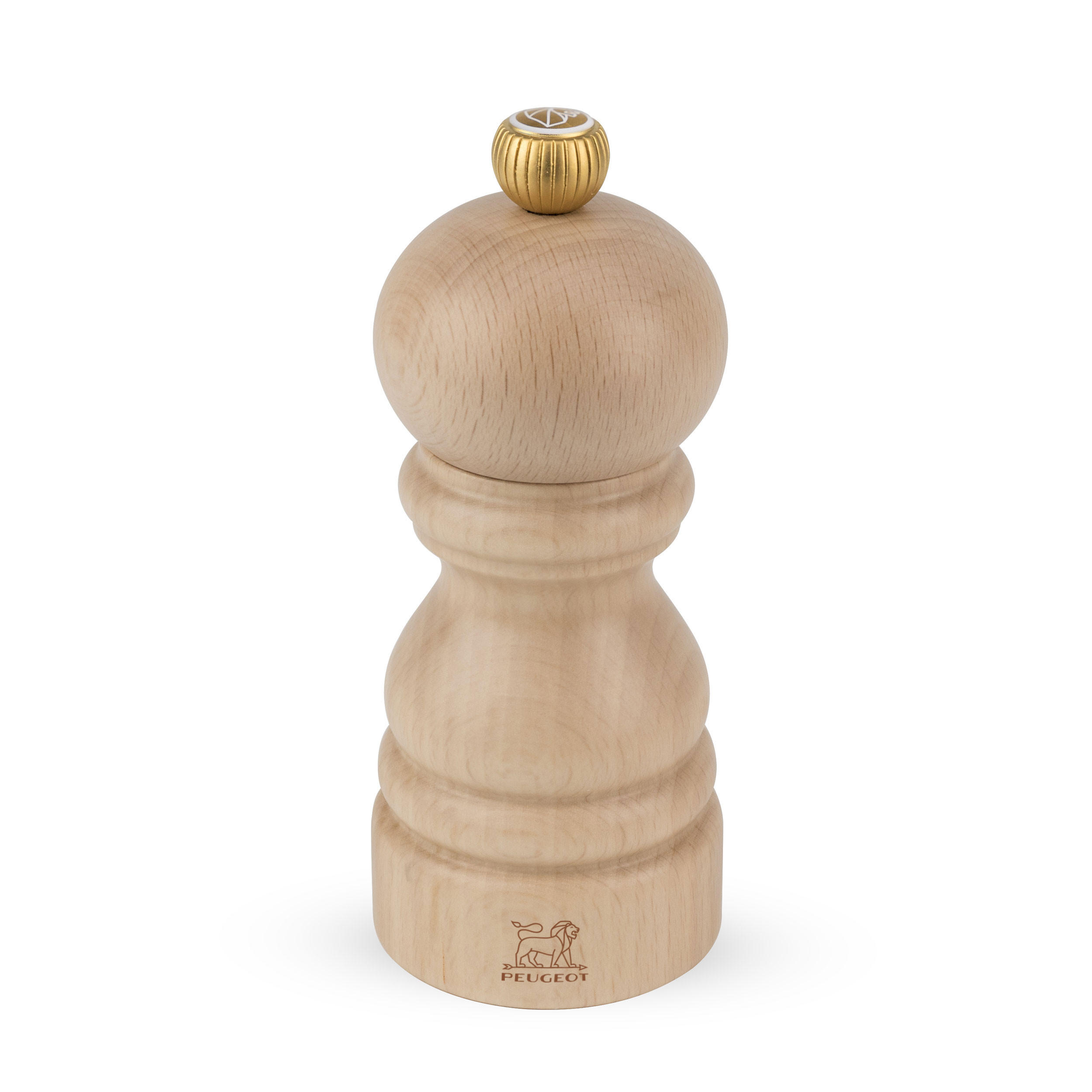 SALZMÜHLE Paris 12cm Buchenholz Natur Stahlmahlwerk - Braun, Holz (5.9/12/5.9cm) - PEUGEOT