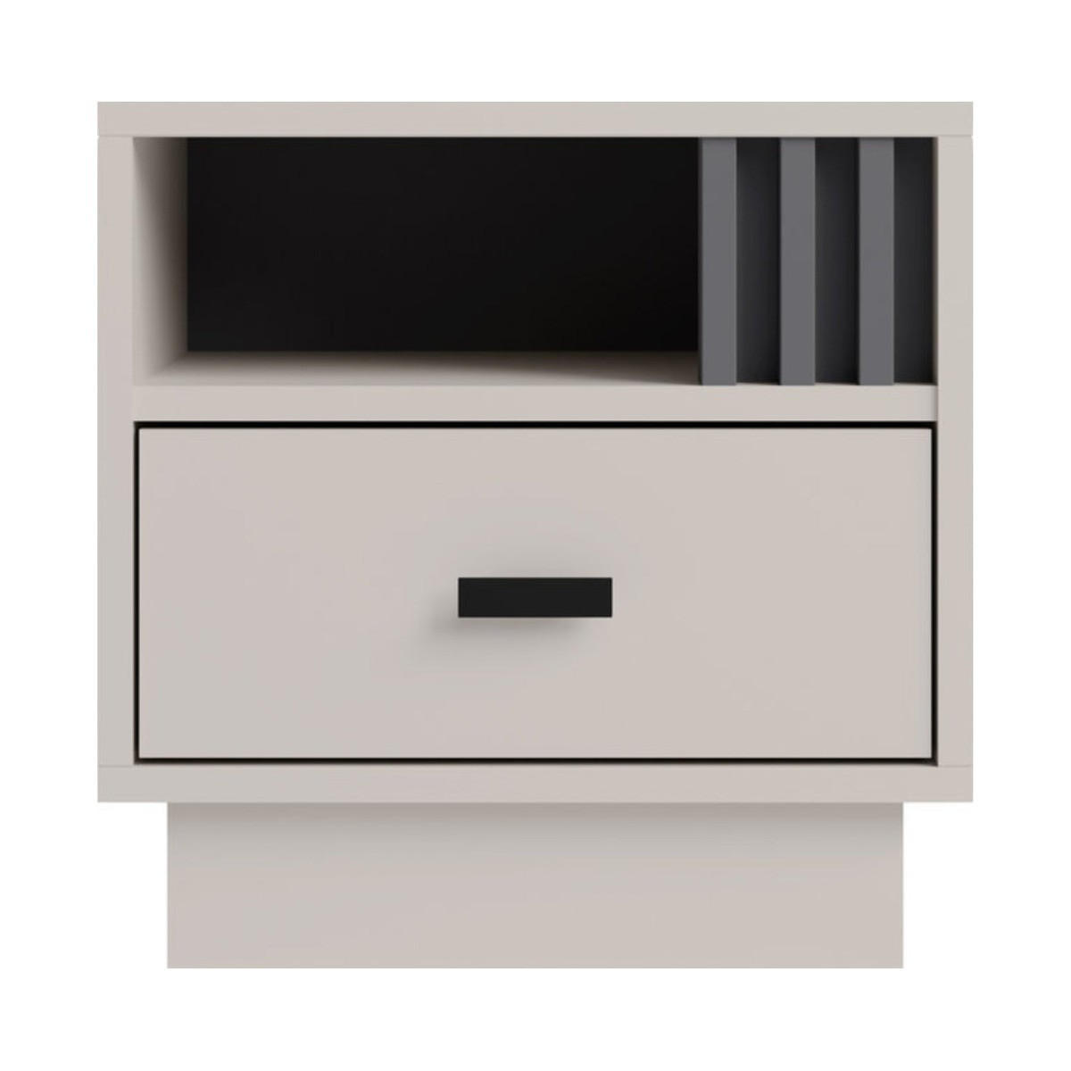 NACHTTISCH – 40 cm – ALLMO System – Sonoma Eiche – NS-GEN056 - Sonoma Eiche, Holzwerkstoff (40/40/36cm) - hi-markt