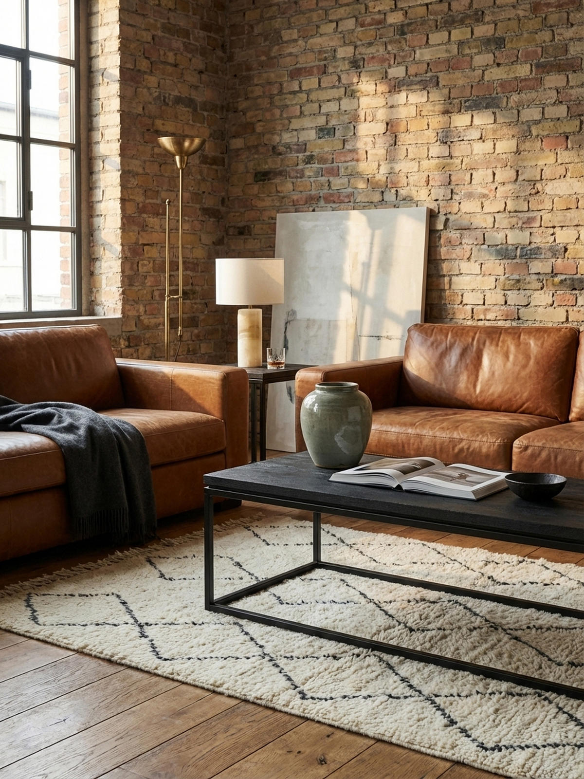 COUCHTISCH aus Mango Massivholz und Metall, Quadratisch, Natürliche Holzmaserung, Schwarz 120 x 60 x 40 cm - Schwarz, Holz/Metall (60/120/40cm) - KADIMA DESIGN