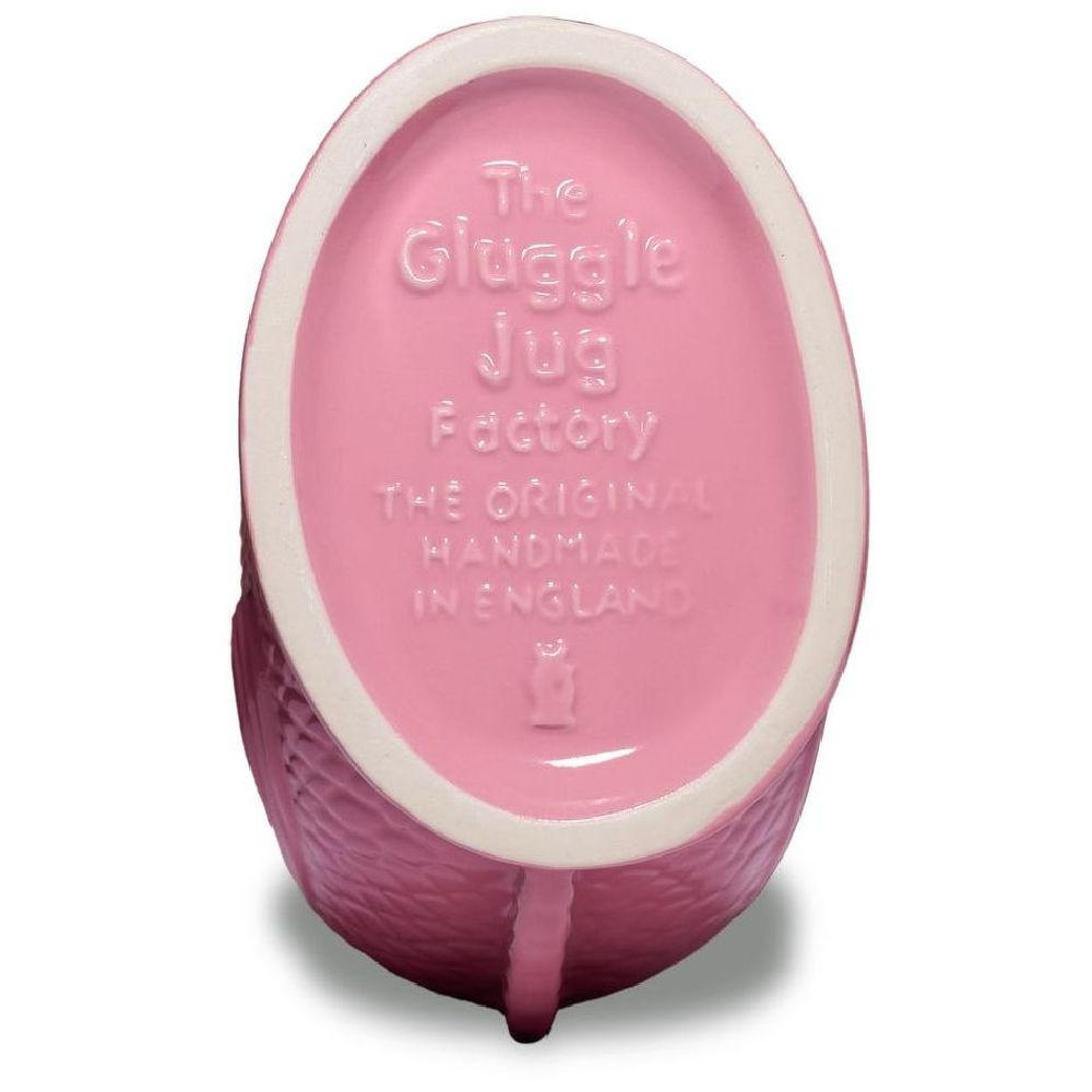 KARAFFE mit „Gluck-Gluck“-Geräusch 27,5/17/9,5 cm - Rosa, Keramik (1.2L) - Gluckigluck