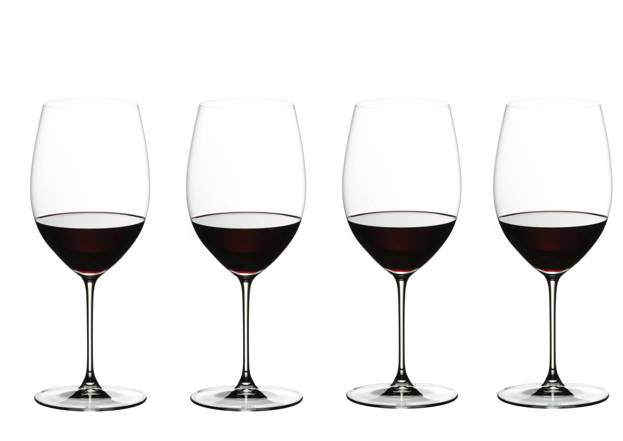 ROTWEINGLAS Weingläser Set - Rote Weingläser - Veritas - Cabernet - 630 ml - 4 Stück - Transparent, Glas (0.709L) - Riedel