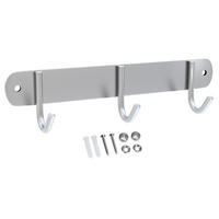 GARDEROBENLEISTE 22/5/5 cm - Silberfarben, Metall (5/5/22cm) - Intirilife