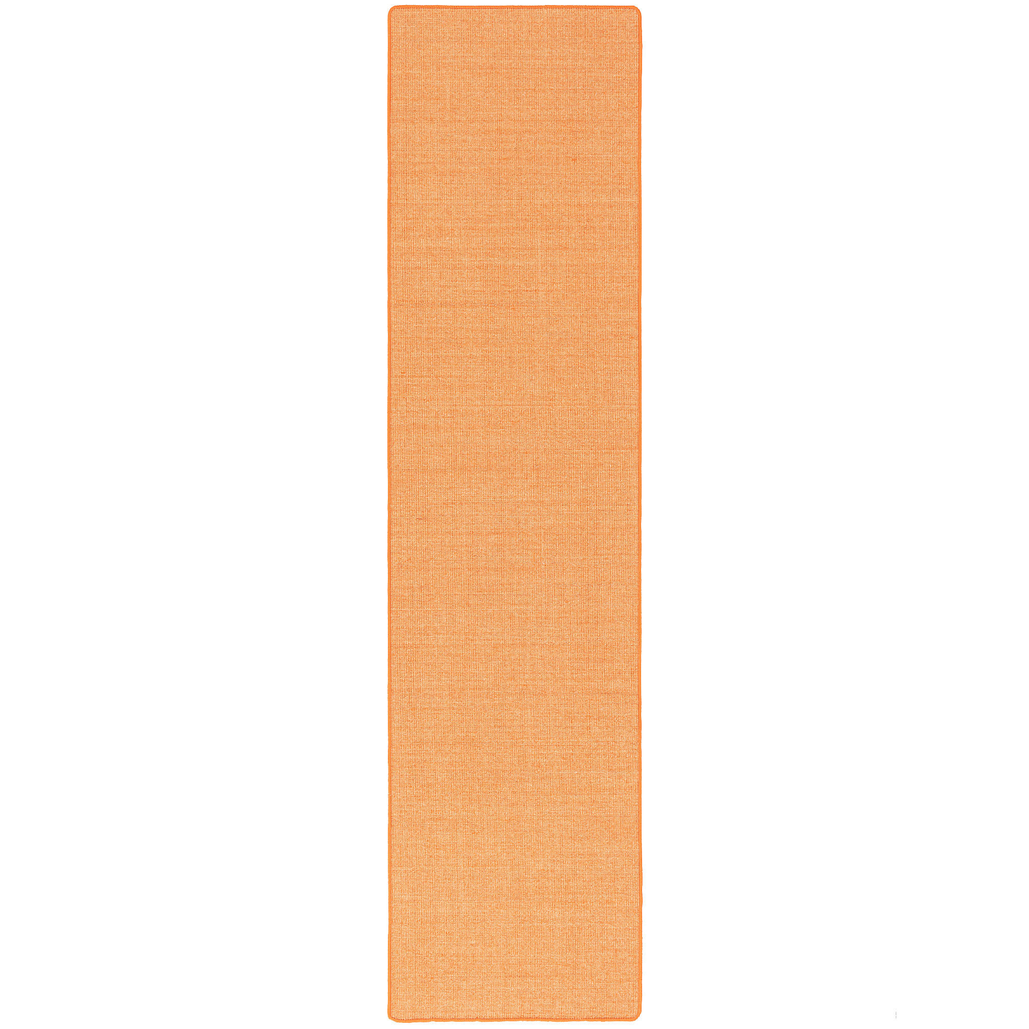 SISAL NATUR LÄUFER TEPPICH - Orange, Textil (80/160cm) - Snapstyle