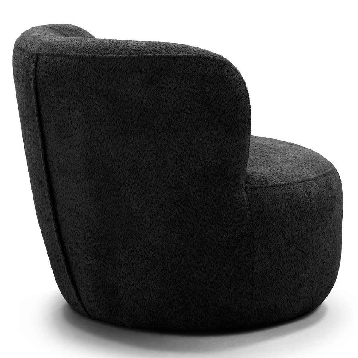 SESSEL - Schwarz, Kunststoff/Textil (78/75/84cm) - home24