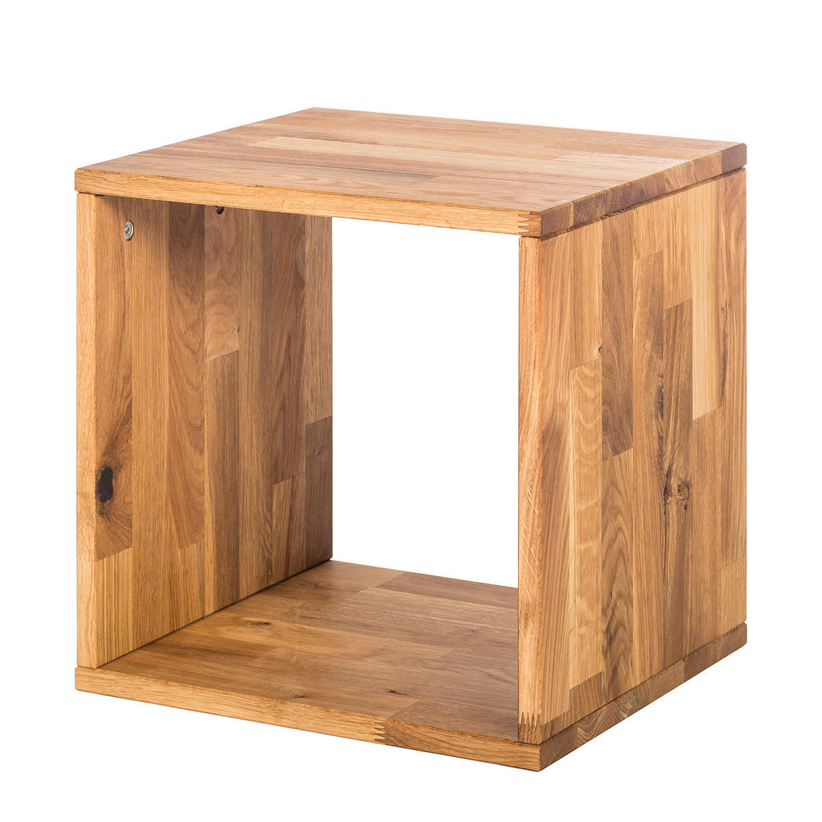 REGAL - Massivholz - Eichefarben, Holz (39/39/35cm) - home24
