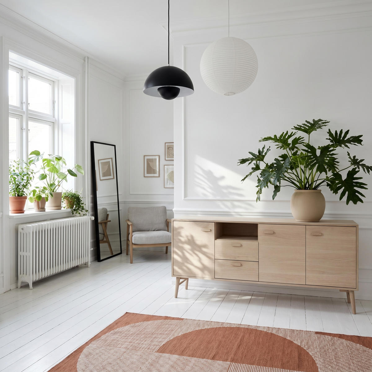 SIDEBOARD Eiche massiv - Eiche Bianco/Eichefarben, Holz/Holzwerkstoff (212/79/42cm) - Furnhouse