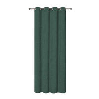 VORHANG Leila - Dunkelgrün, Textil (140/1/250cm) - home&you