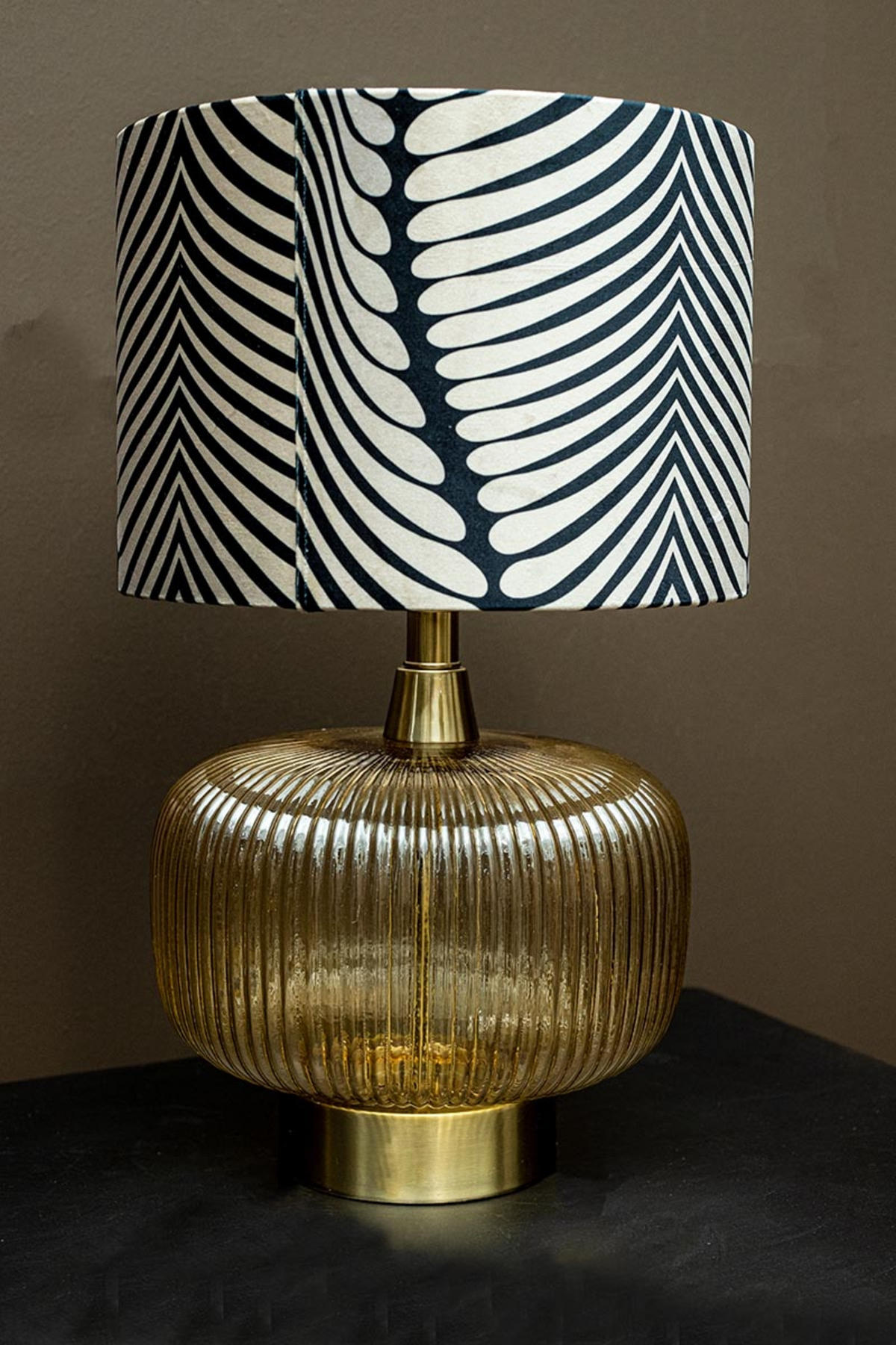 TISCHLAMPE Juliet Gold 27/27/36cm - Goldfarben, Glas (27/27/36cm) - PTMD Collection