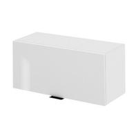 HÄNGESCHRANK – 80 cm – N80 – Lunara – Weiß Hochglanz - Weiß, Holzwerkstoff (80/36/30cm) - hi-markt