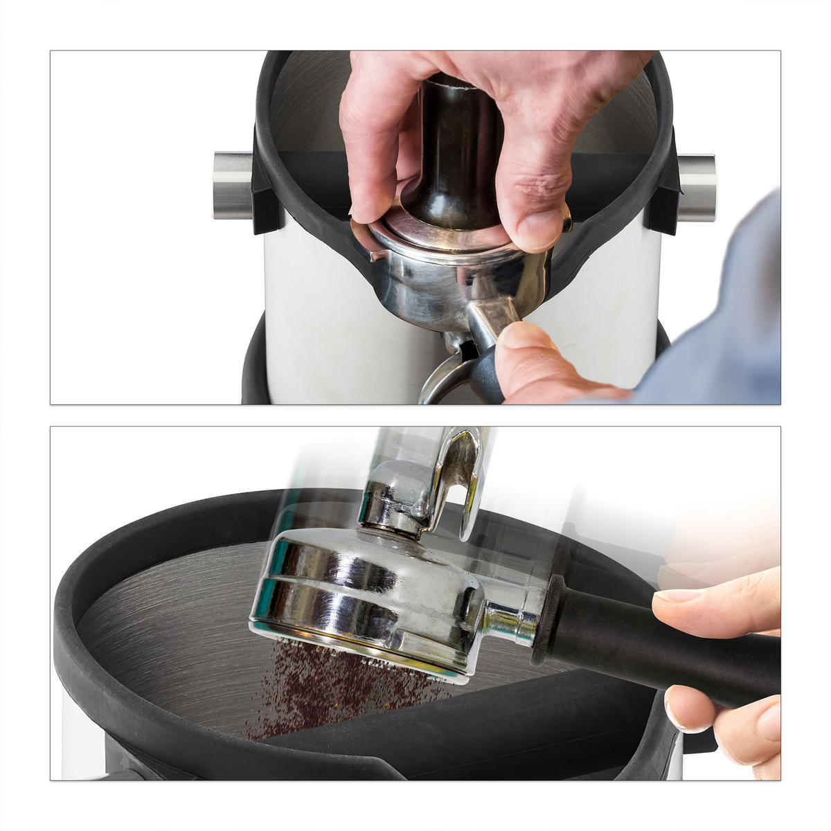 ABKLOPFBEHÄLTER - Multicolor, Kunststoff/Metall (17/17/17cm) - Relaxdays