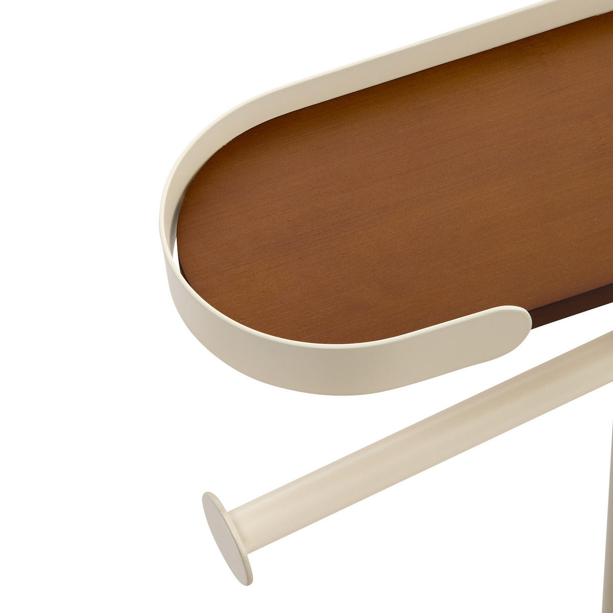 TOILETTENPAPIERHALTER Argileo 25,5/11,5/72,2 cm - Beige, Metall (11.5/72.2/25.5cm) - 5five Simply Smart