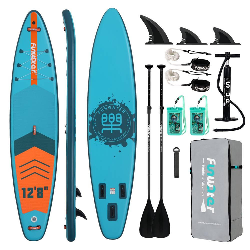 STAND UP PADDLE BOARD SUPFW41B(385×85×15CM) Blau - Blau, Kunststoff (385/85cm) - Kaket