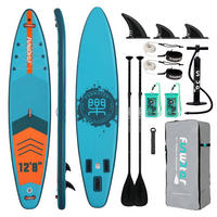 STAND UP PADDLE BOARD SUPFW41B(385×85×15CM) Blau - Blau, Kunststoff (385/85cm) - Kaket