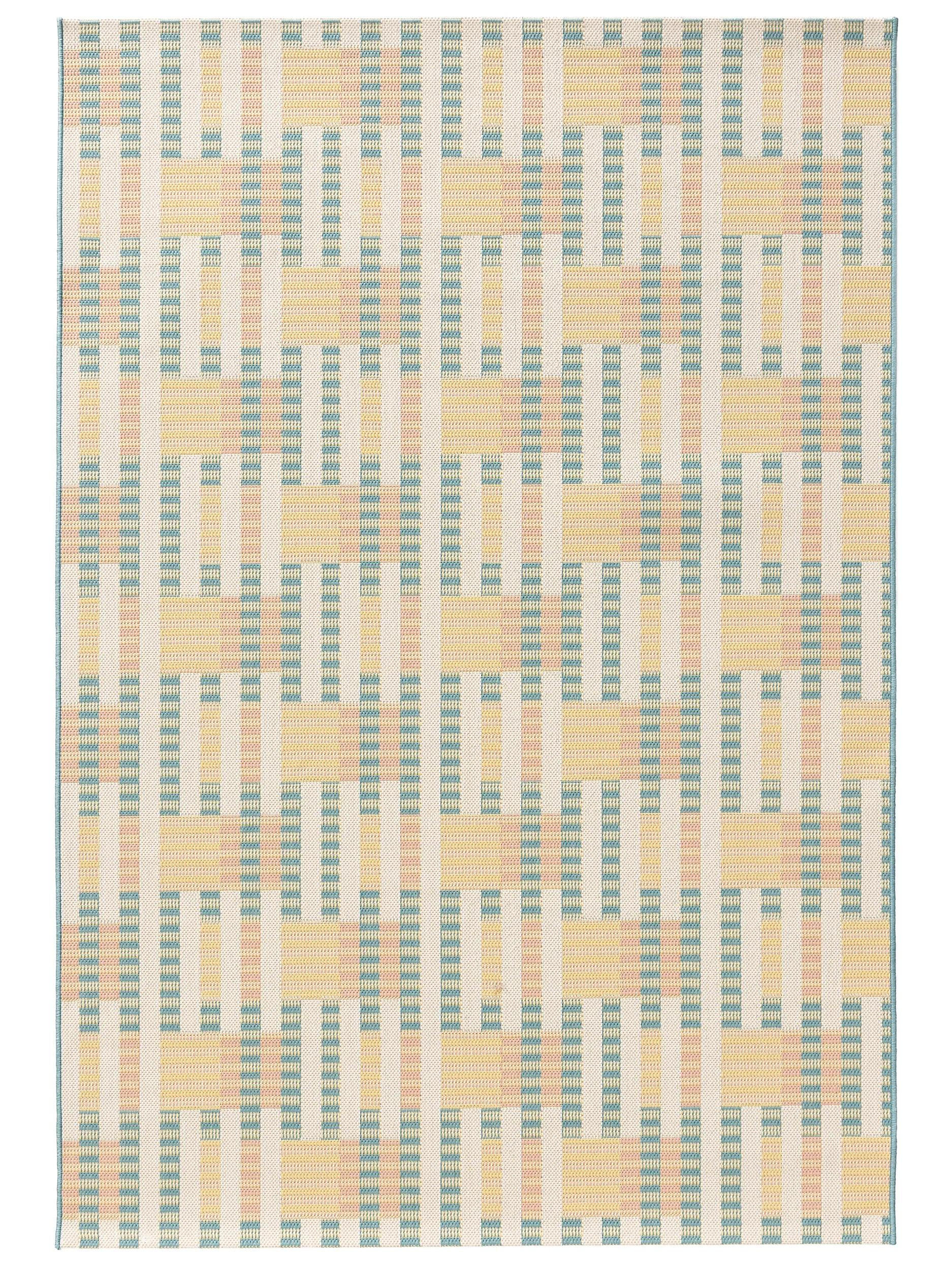 OUTDOORTEPPICH Candy Multicolor 200/290 cm - Multicolor, Kunststoff/Textil (200/290cm) - benuta
