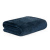 DECKE Rote dunkelblau 150/200 cm - Dunkelblau, Textil (150/200cm) - Homla
