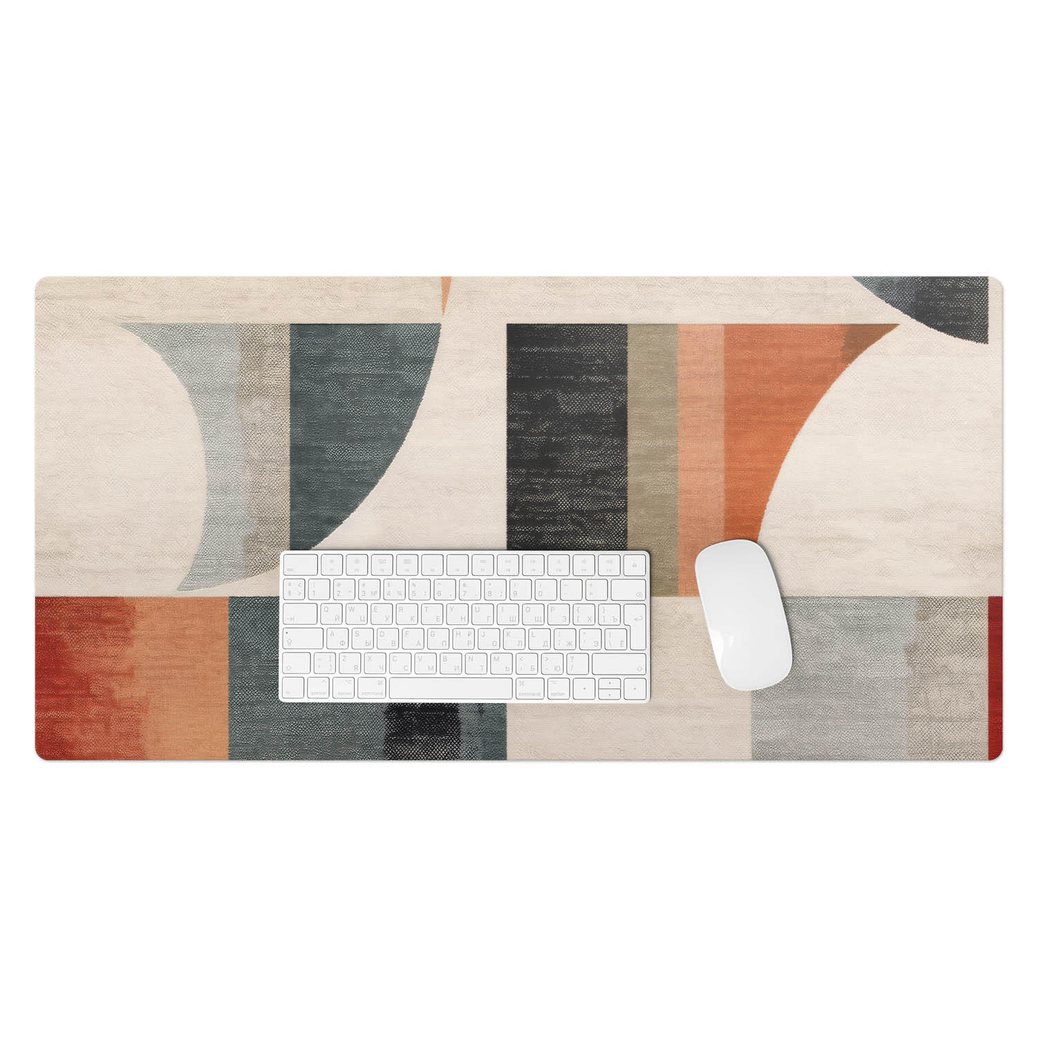 SCHREIBTISCHUNTERLAGE 90x45 cm Beige - Creme, Kunststoff (90/45/1.6cm) - Wallfluent