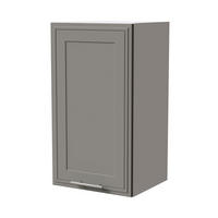 HÄNGESCHRANK Salo W2/40 Weiß / Dust Grey Matt 40 / 32,5 / 72cm - Weiß/Grau, Holz/Holzwerkstoff (40/72/32.5cm) - Feldmann-Wohnen