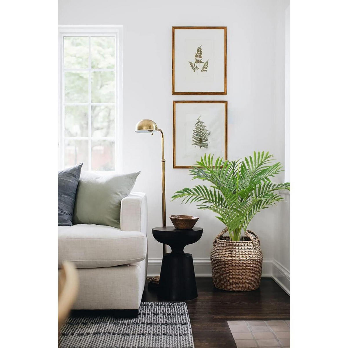 KUNSTPFLANZE Palme 60 cm Grün - Grün, Kunststoff (20cm)