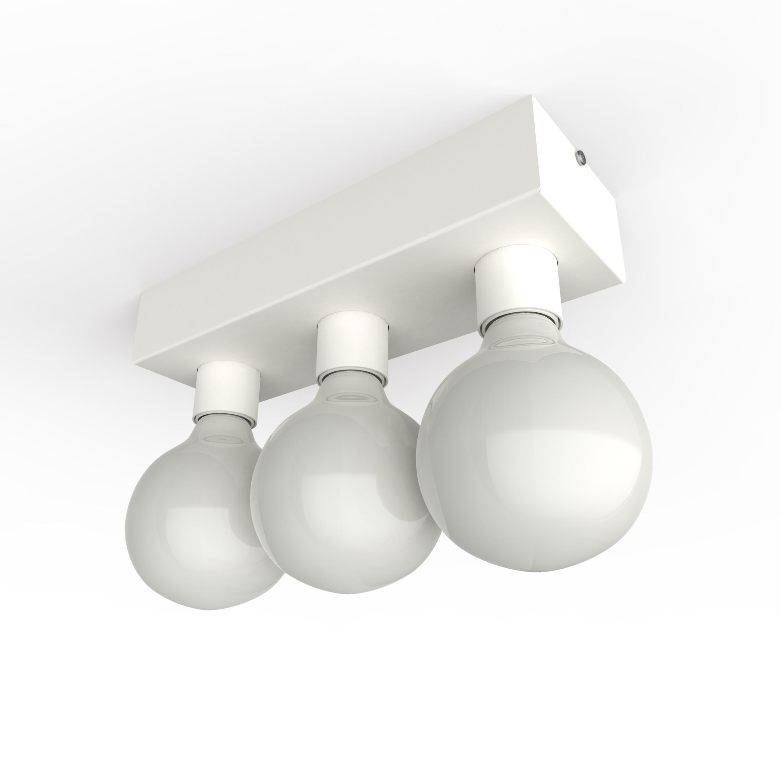 DECKENLEUCHTE - Weiß, Metall (10/30/7.5cm) - Lumicom