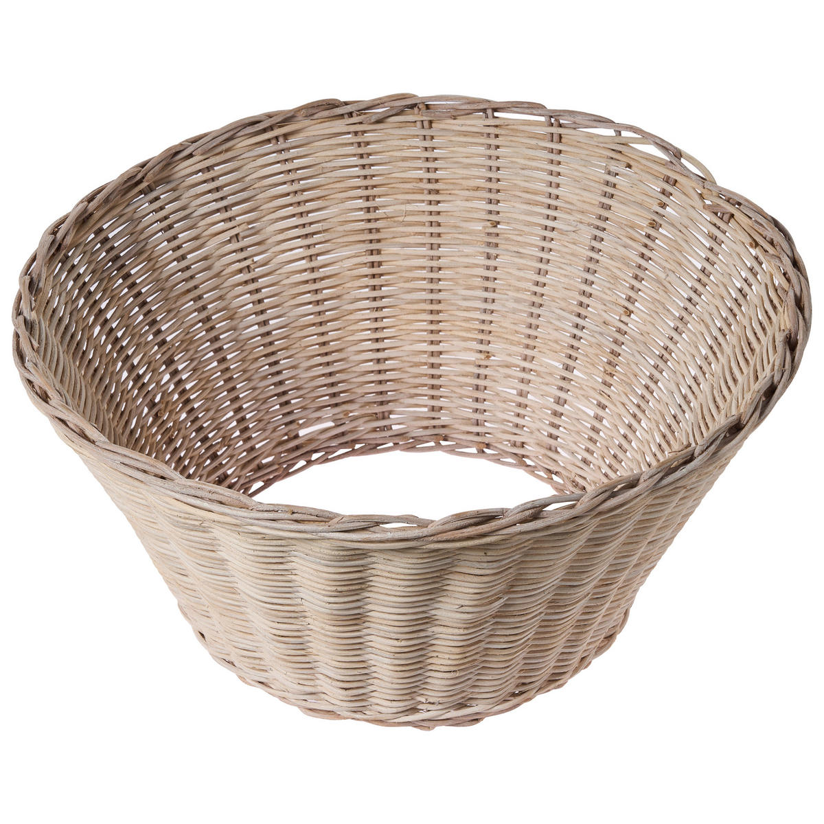 WEIHNACHTSBAUMKRAGEN 24 cm Braun Flocon - Braun, Naturmaterialen (24cm) - Beliani