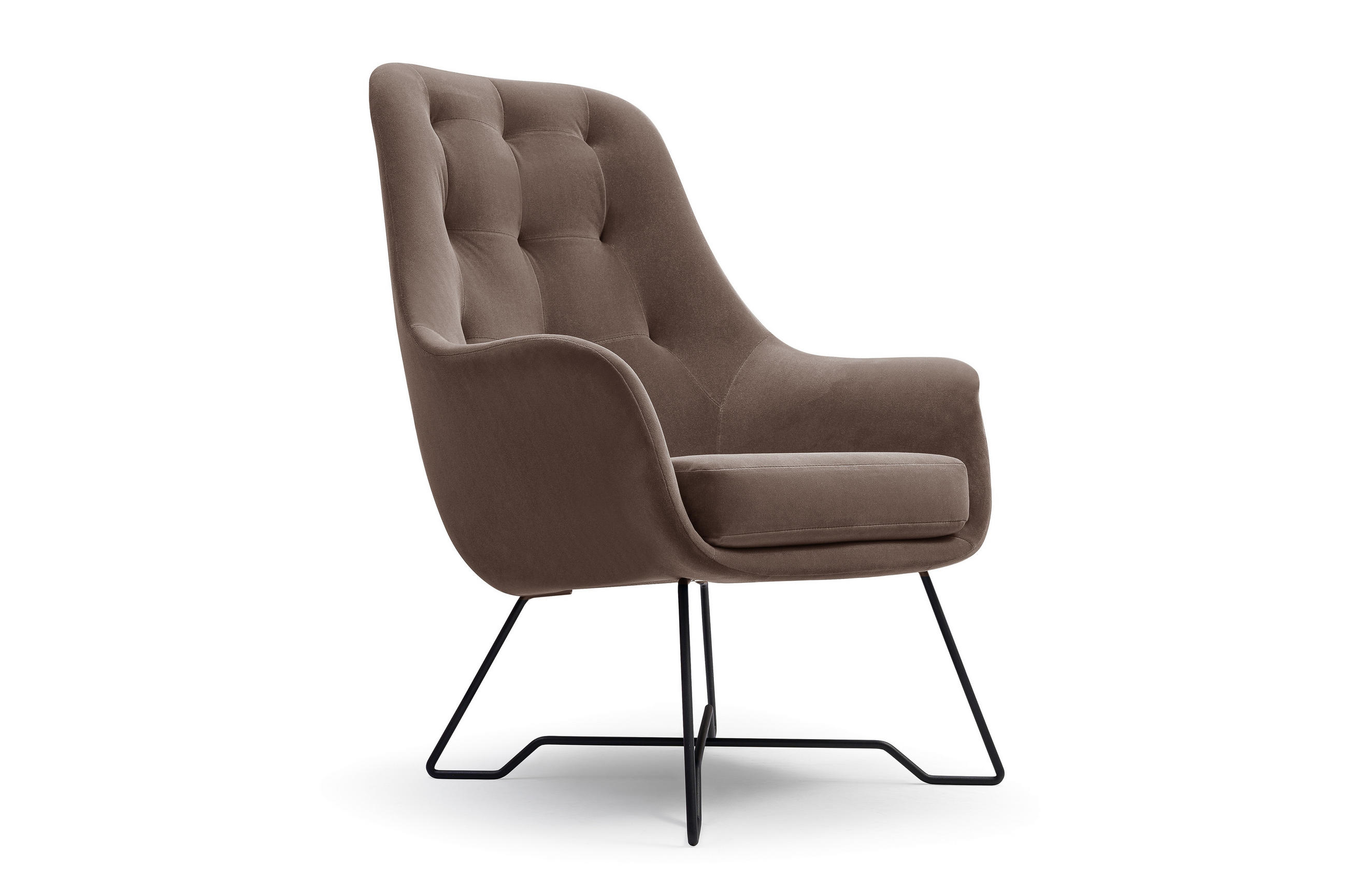 Masseno Sessel Braun 72.5x101.5x83 cm