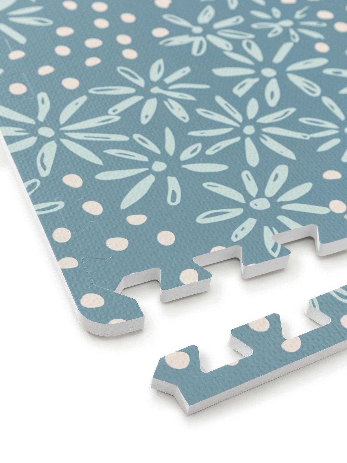 SPIELMATTE Daisy Blau 120x180 cm - Blau, Textil (120/180cm) - Lytte