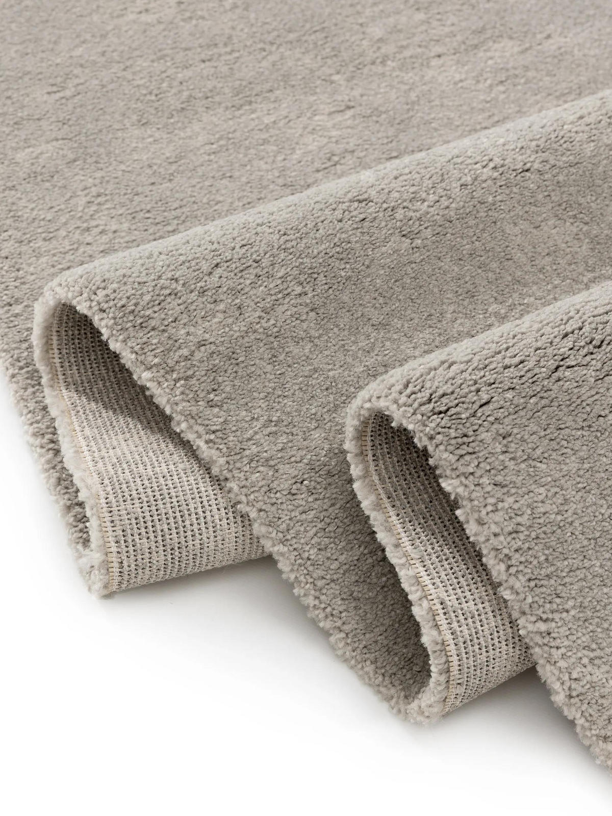 TEPPICH Tacoma Hellgrau 200x290 cm - Hellgrau, Kunststoff/Textil (200/290cm) - benuta Nest