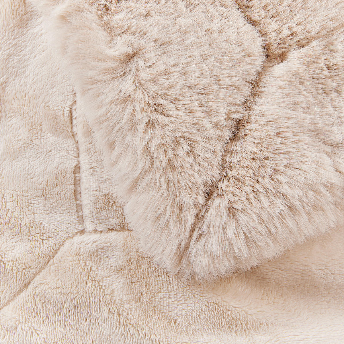 DECKE Wild Thing - Beige, Kunststoff (150/200cm) - Butlers
