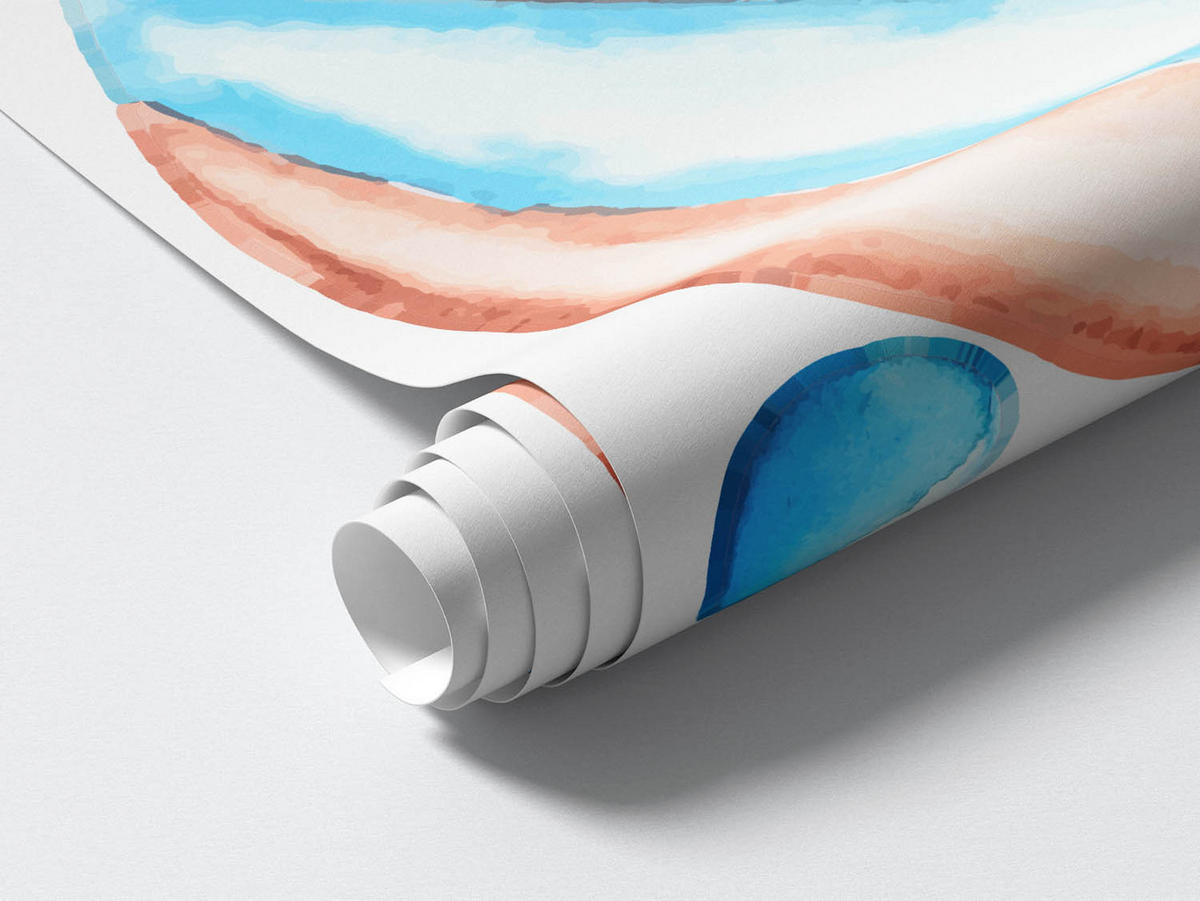 WANDAUFKLEBER 80x119cm - Boho-Dekorationen - Multicolor, Kunststoff (80/119/0.1cm) - Wallfluent