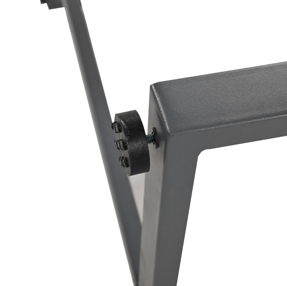 LOUNGEGARNITUR 186/64/70-76 cm Grau aus Eisen 2er Set - Grau, Metall - OKMYHOME