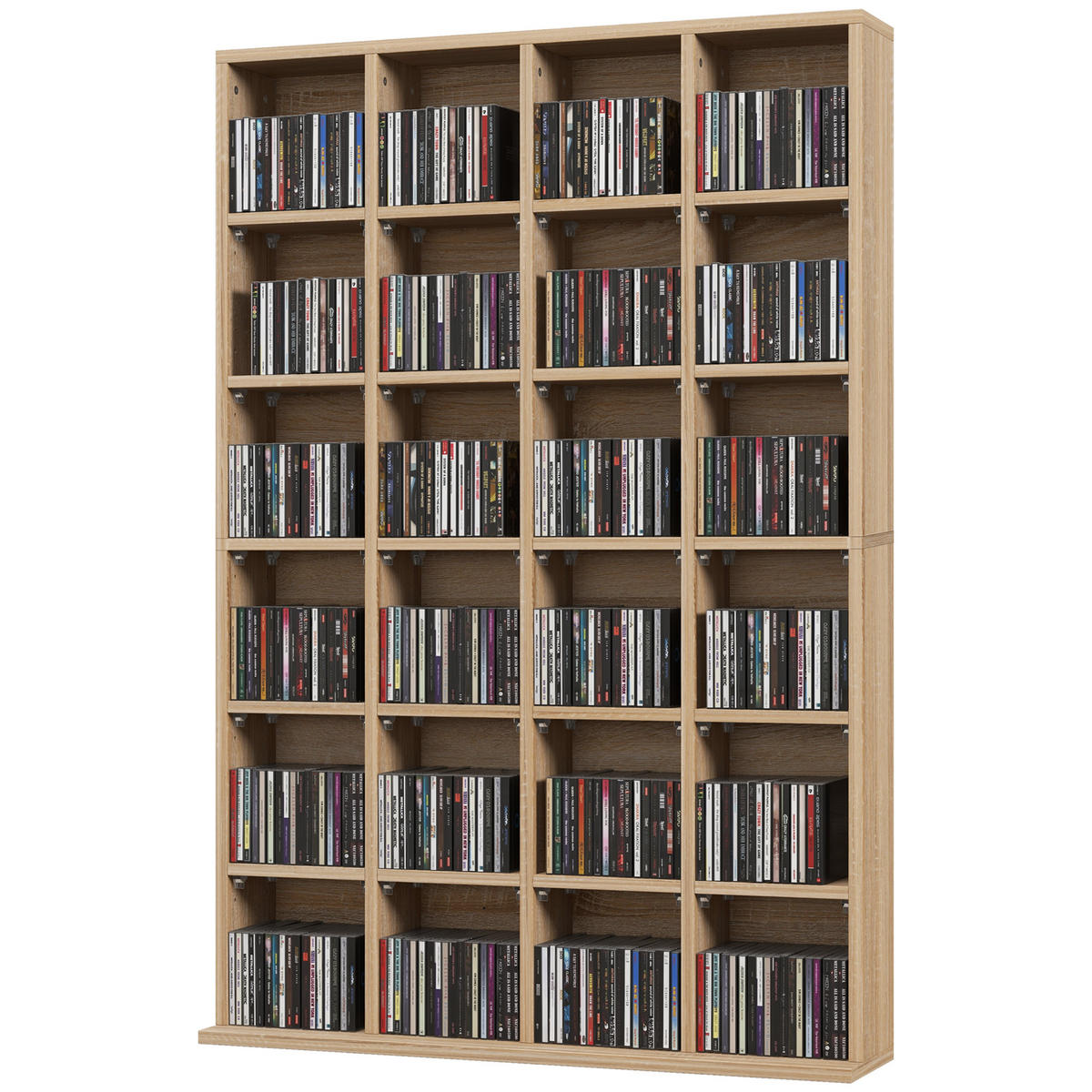 CD-REGAL DE-14443 Naturholz - Naturfarben, Holzwerkstoff (20/130.5/89cm) - ComfortXL