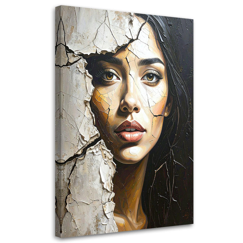 Feeby Wandbild, Weiß 20x30 cm