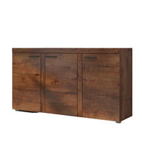 SIDEBOARD RITMO 149x40x82 cm mit 3 Türen Braun - Braun, Holzwerkstoff (149/82/40cm) - MASSENO