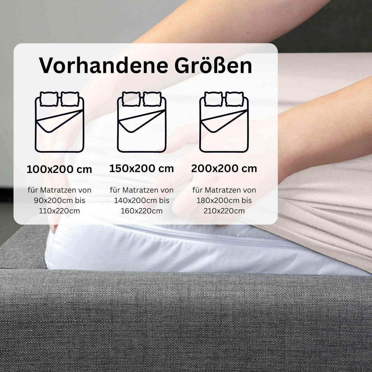 SPANNBETTLAKEN FLAT - Weiß, Textil (90/200cm) - Schöner Wohnen