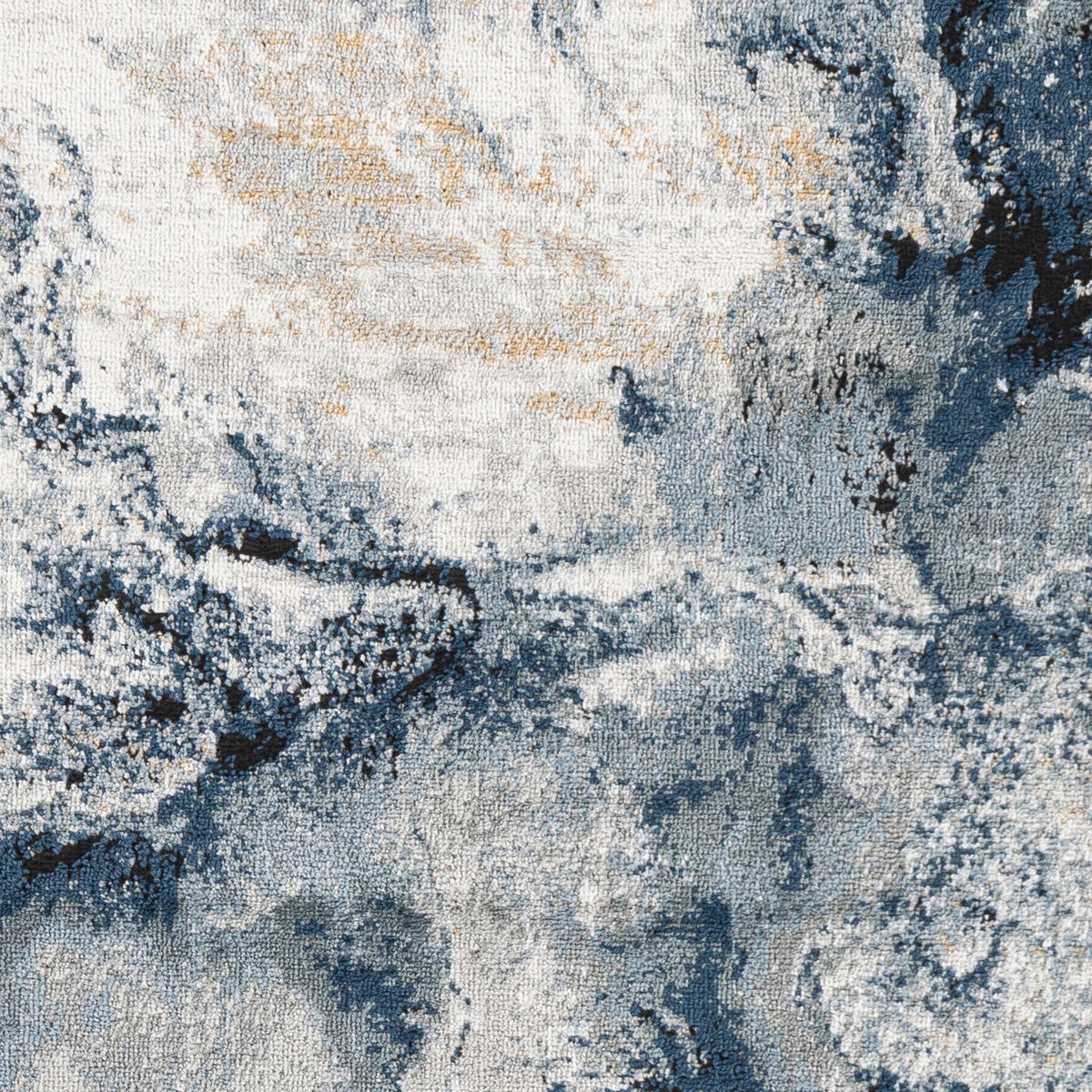 KURZFLORTEPPICH 160/220 cm Grau - Blau/Grau, Naturmaterialien/Textil (160/220cm) - LIVABLISS