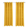 ÖSENVORHANG Rajput blickdicht 2er-Set, 167/228 cm - Gelb, Textil (167/228cm) - Homescapes