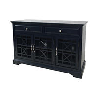 SIDEBOARD AVOLA Blau 127x49x82 cm - Blau, Holz (127/82/49cm) - FURNLUX