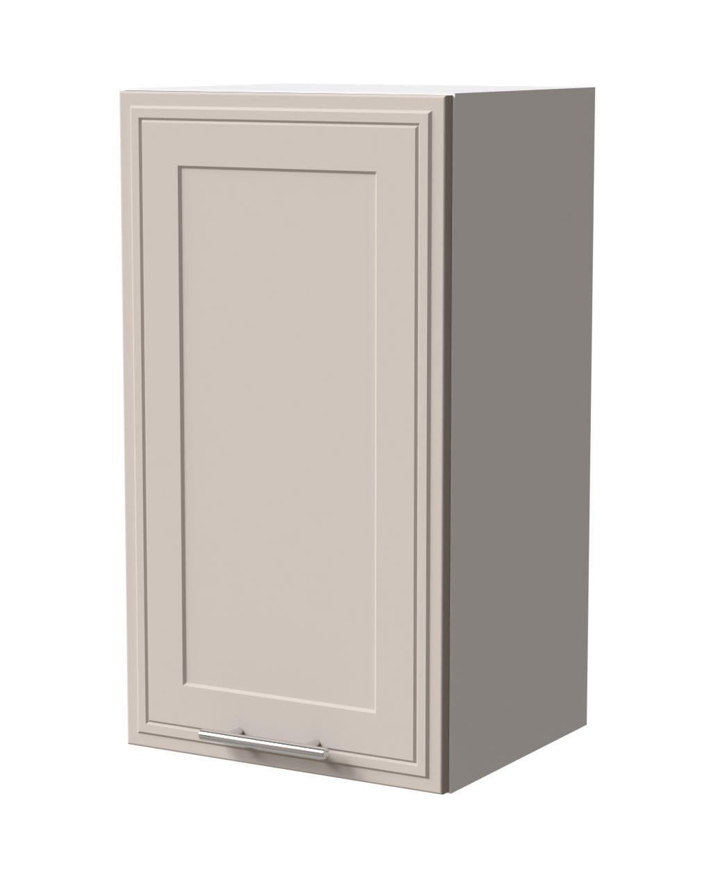 HÄNGESCHRANK Salo W2/40 Weiß / Kaschmir Matt 40 / 32,5 / 72cm - Kaschmir/Weiß, Holz/Holzwerkstoff (40/72/32.5cm) - Feldmann-Wohnen
