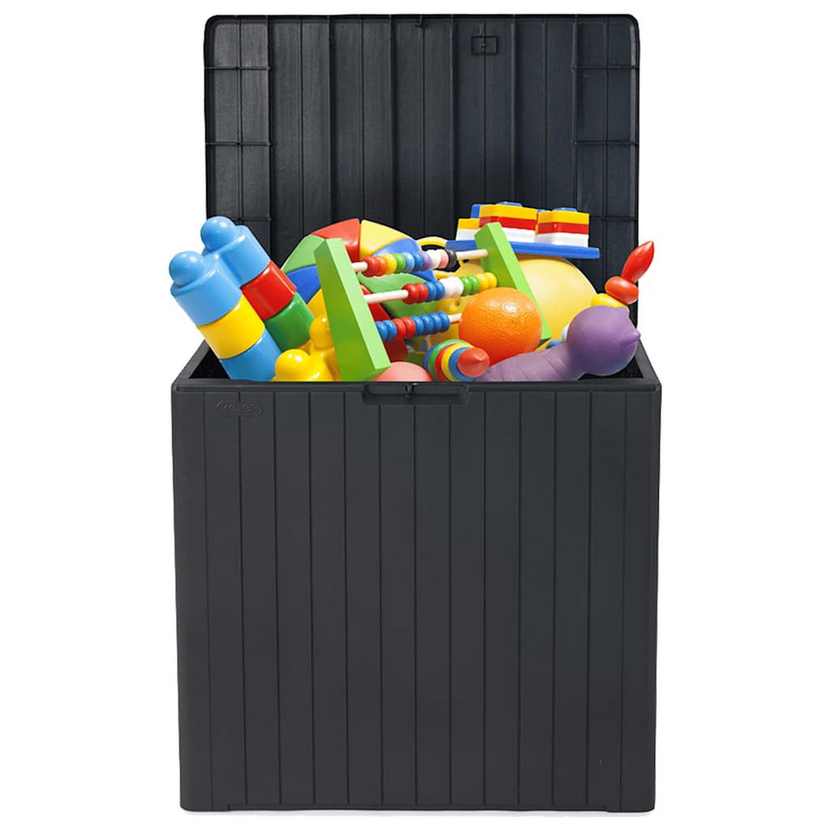 GARTENBOX, Multifunktional, 57,8/44/55 cm, aus Kunststoff PP, Anthrazit - Anthrazit, Kunststoff (44/55/57.8cm) - Keter